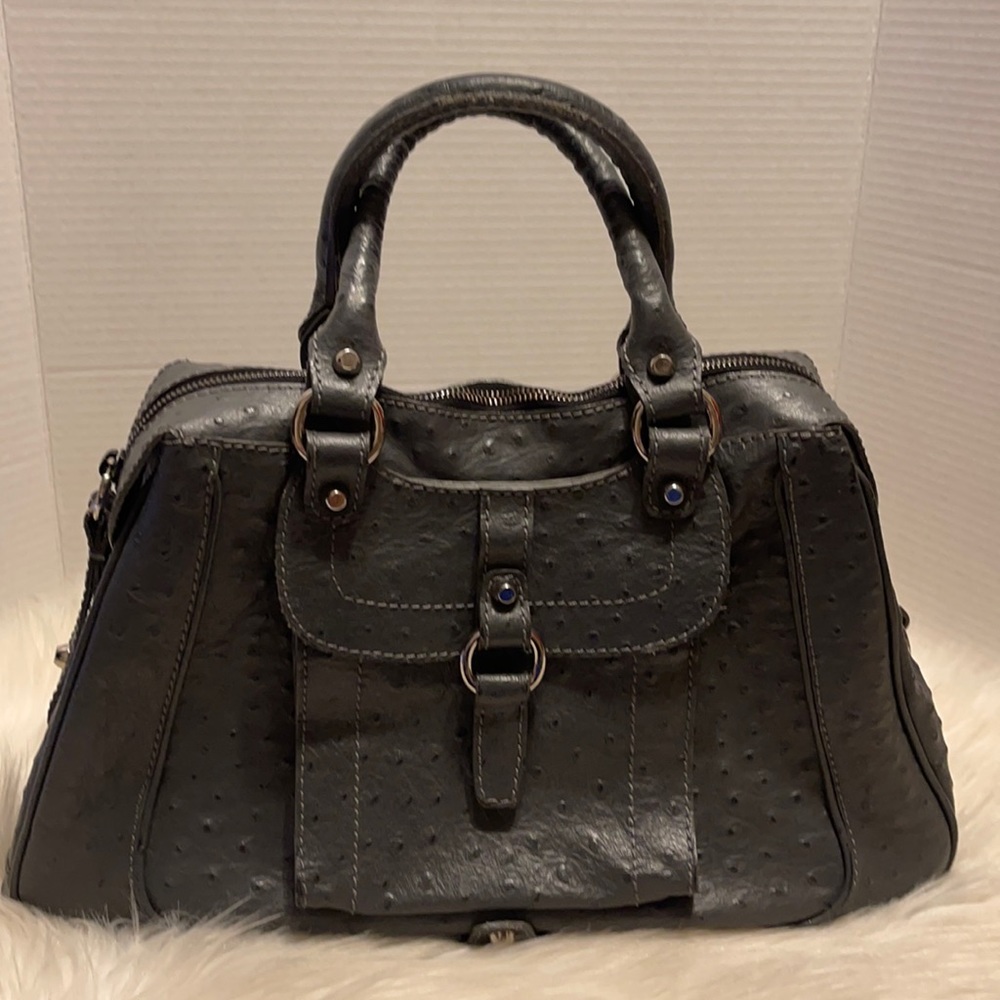 ALEXANDER ZAR LEATHER HANDBAG